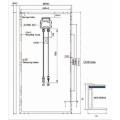 130W-150W monokristallines Sillicon Sonnenkollektor